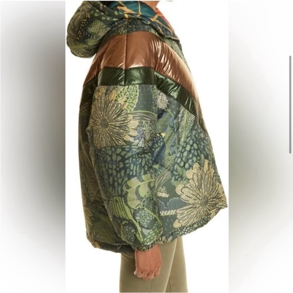 FARM Rio reversible jacket Cool Leopard green - Picture 7 of 16